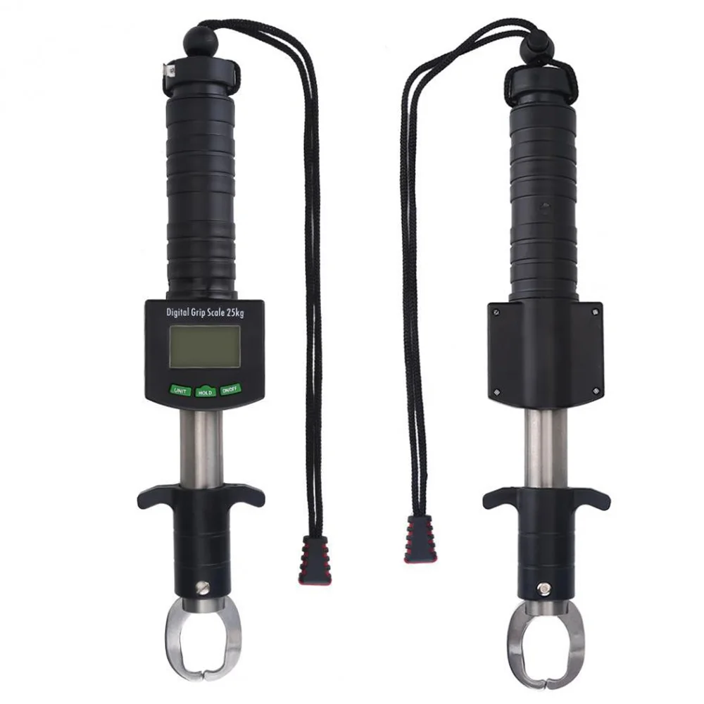 Pinza de pescado portátil, báscula Digital electrónica resistente al agua, Clip de acero inoxidable, alicates para agarrar peces, soporte, aparejos de pesca de Control - imagen 2