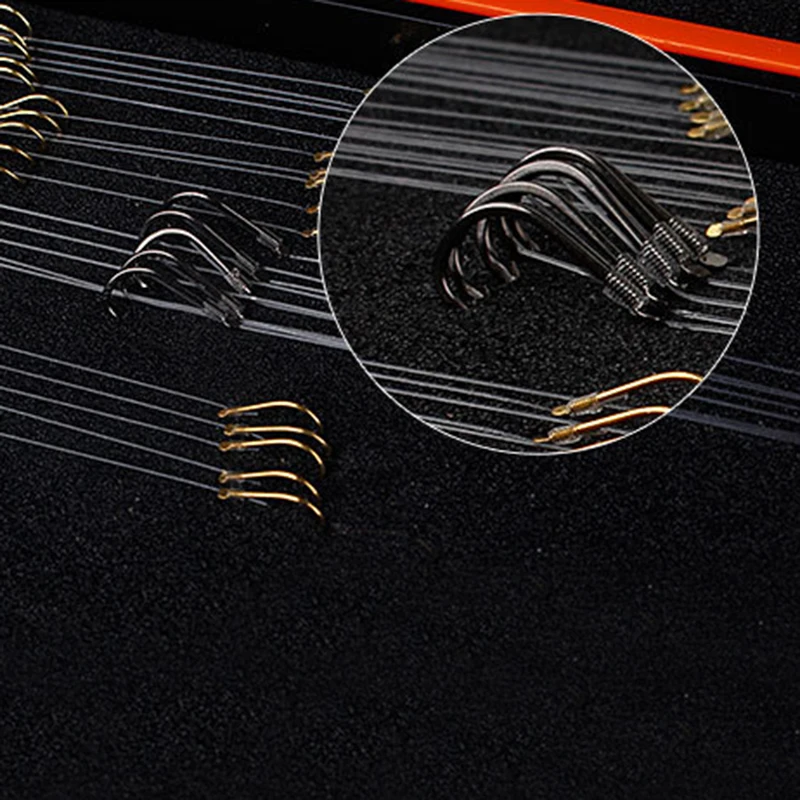 Aparejos de pesca, caja de anzuelos de gran capacidad, ABS duradero, a prueba de caídas, accesorios de equipo de pesca X455, 1 ud. - imagen 5