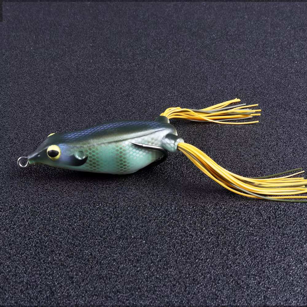 Swimbaits-Cebo blando de plástico Topwater, 105mm, 14g, señuelo de pesca de rana, señuelo de plástico, señuelo de goma - imagen 5
