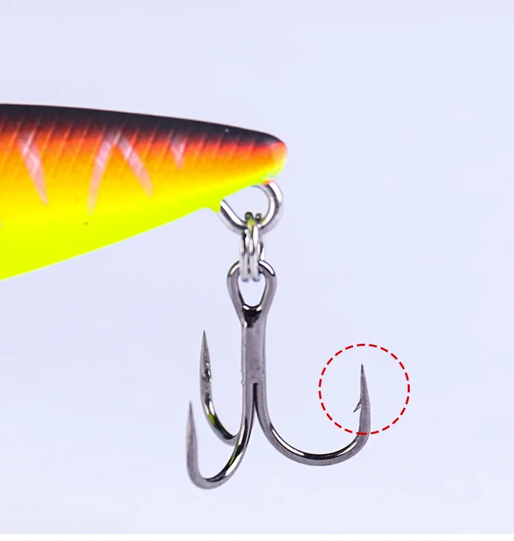 BassLegend-señuelo de pesca, superficie Realis, Pencil Popper, Bass Pike, Walk The Dog, WTD, 65mm, 6g, 100mm, 14g