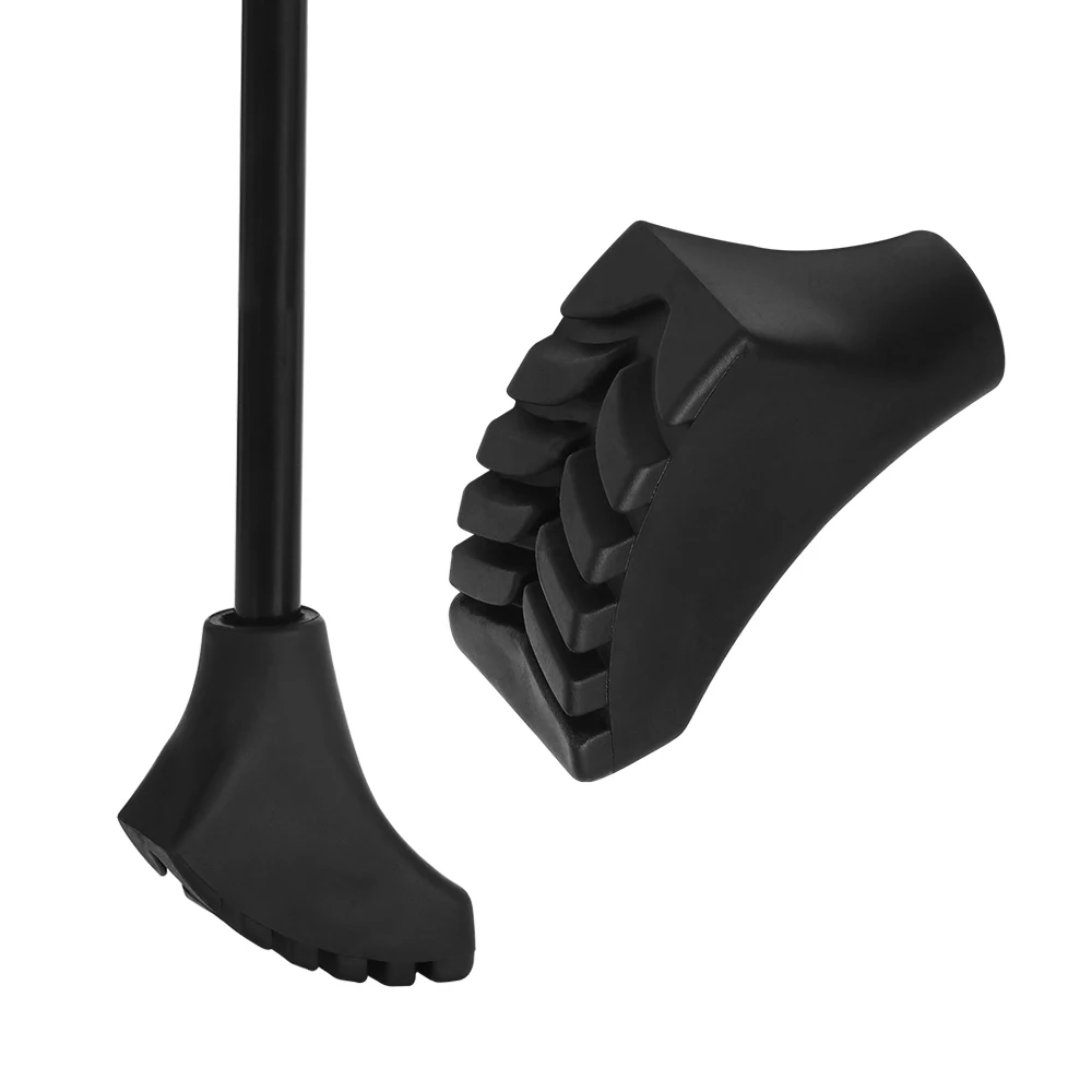 Bastón nórdico negro para caminar, muleta de estilo nórdico, 9 estilos, accesorios para senderismo, novedad de 2021, gran oferta, 1 unidad - imagen 4