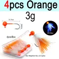 3g Orange 4pcs