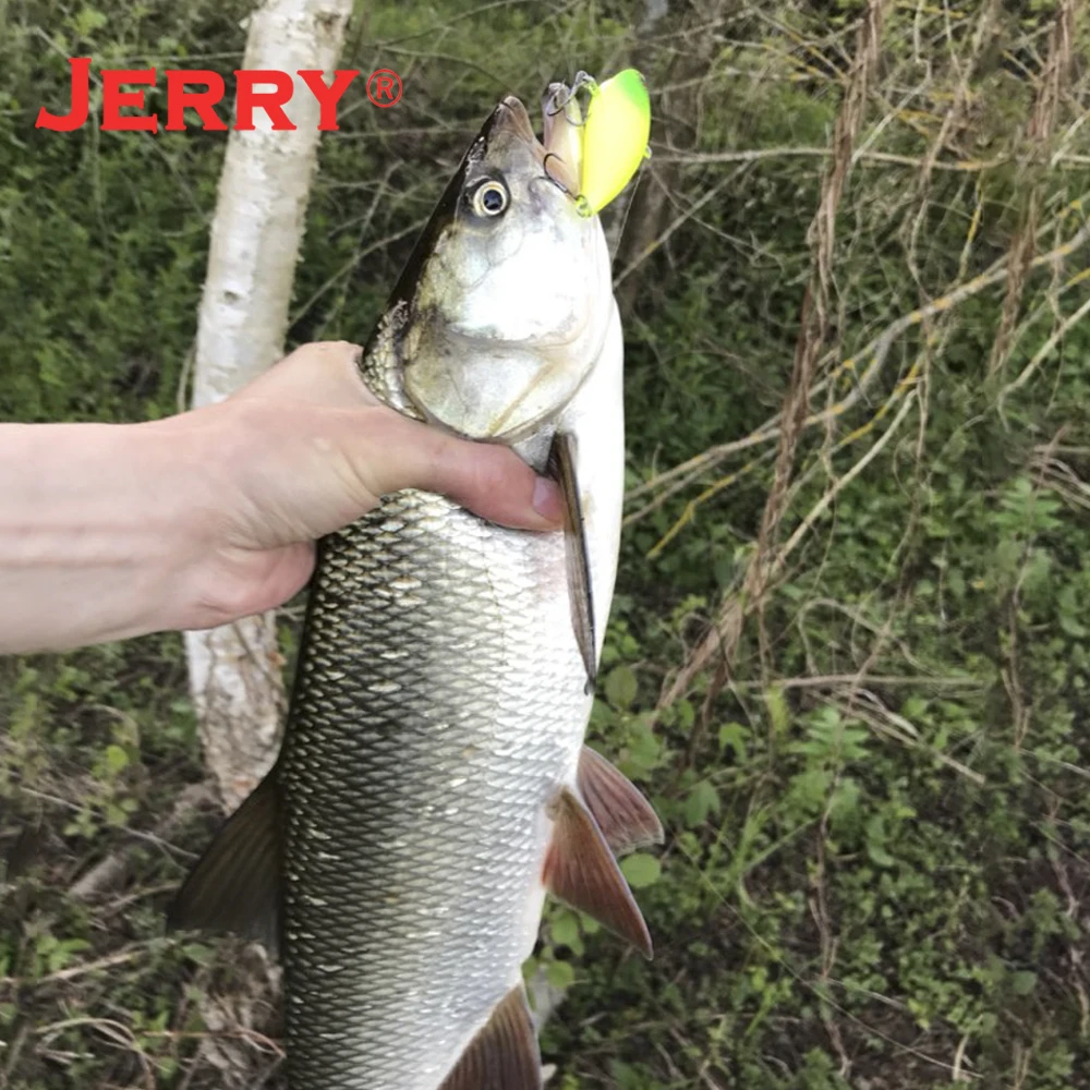 Jerry Shudder-señuelo de pesca Crankbait VIB, cebos duros de hundimiento de trucha, cebos de plástico Lipless, 1 unidad, 5cm, 6,9g, cebo Artificial