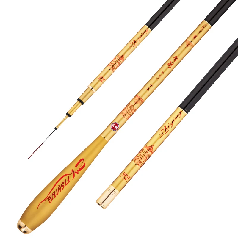 Caña De pescar De fibra De carbono, aparejo De Pesca De carpa, 2,7 m-6,3 m, 37/28/19 Tune Peche En Mer - imagen 2