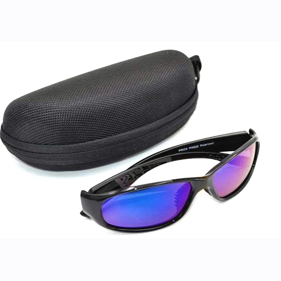 PROX-gafas de sol polarizadas para pesca, lentes de sol para deportes al aire libre, protección UV, luz azul, visión clara, pesca, ciclismo y senderismo, 100% - imagen 5