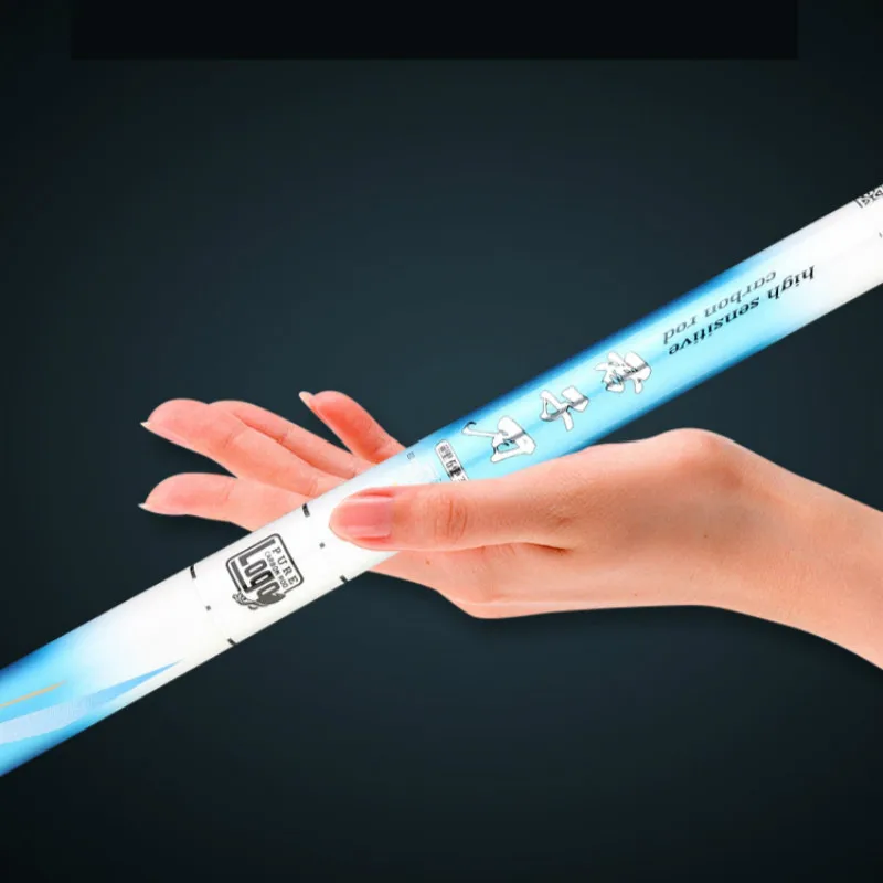 Caña De pescar ultraligera, caña De pescar superdura De 3,6 m-10,0 m, carpa De carbono 46T, equipo De Pesca - imagen 5