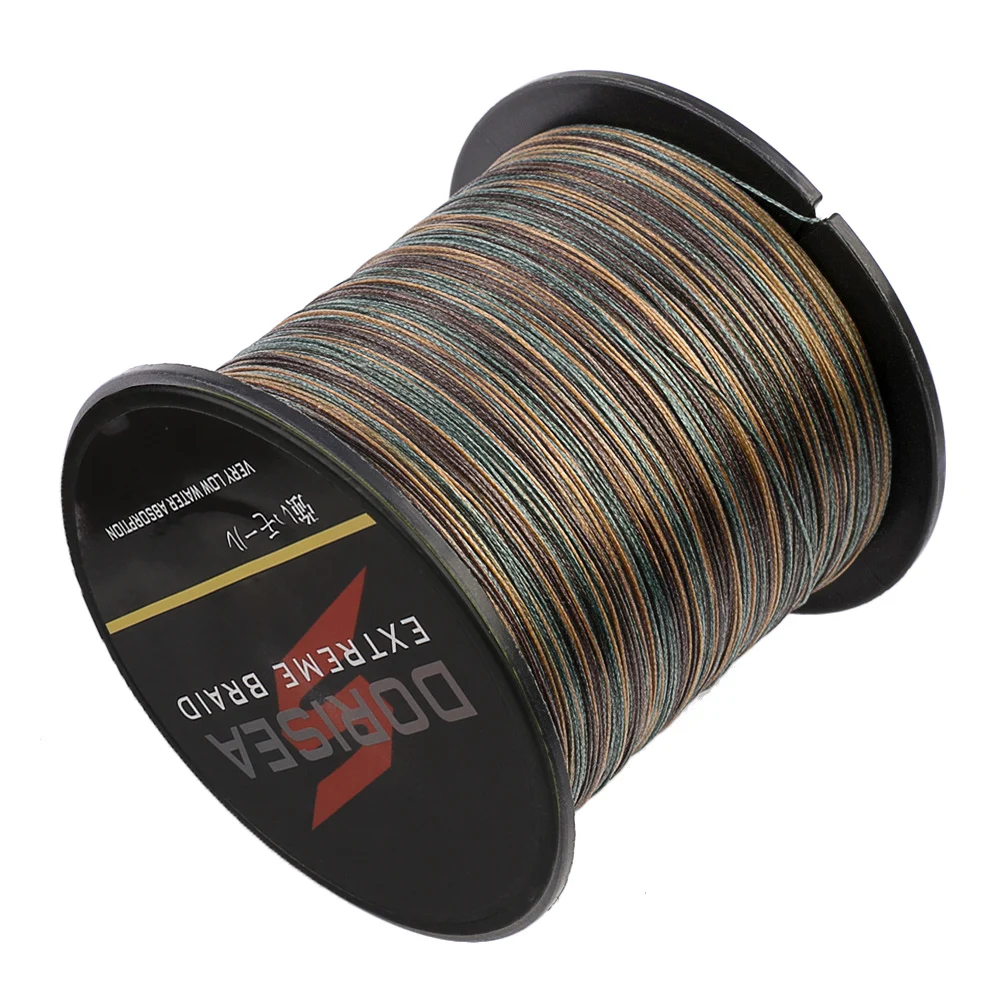 DORISEA nuevo Camo 8 hebras de alta calidad 100M 300M 500M 1000M 1500M 2000M PE hilo de pescar trenzado extremo Pesca - imagen 3