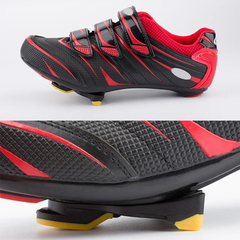 Abrazadera de Pedal de bicicleta de carretera, SPD-SL de pedales de bicicleta, Clip de placa de autobloqueo, calas de Pedal flotantes, zapatos de ciclismo, accesorios de bicicleta - imagen 5