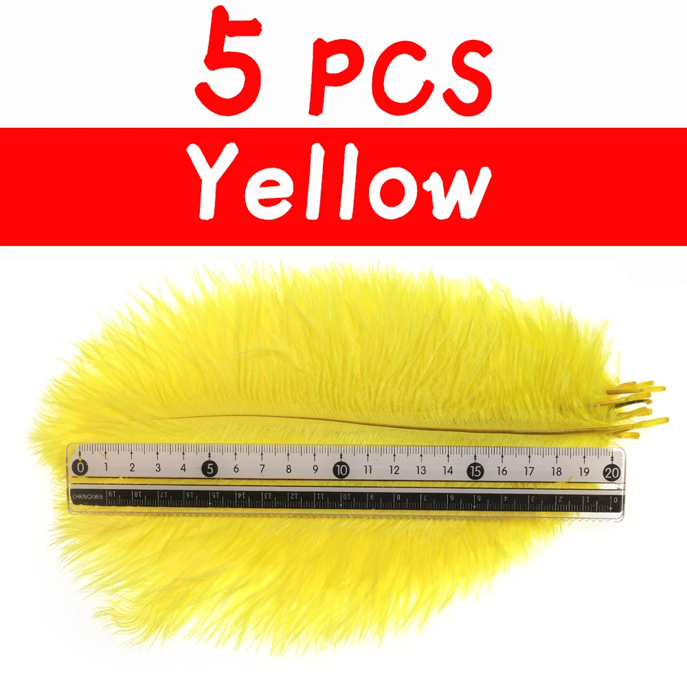 5pcs Yellow