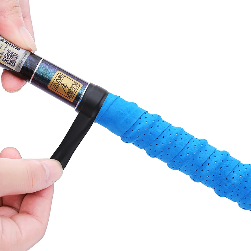 Cinta de envoltura para caña de pescar, cinturón antideslizante que absorbe el sudor, para alargar la raqueta, accesorios de pesca, 5 uds. - imagen 3