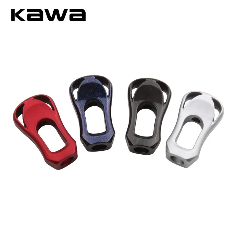 Kawa 2 uds mango de carrete de pesca perilla de carbono accesorio basculante de pesca perilla de materiales de carbono solo luz 3,7 g/pc de alta calidad - imagen 5