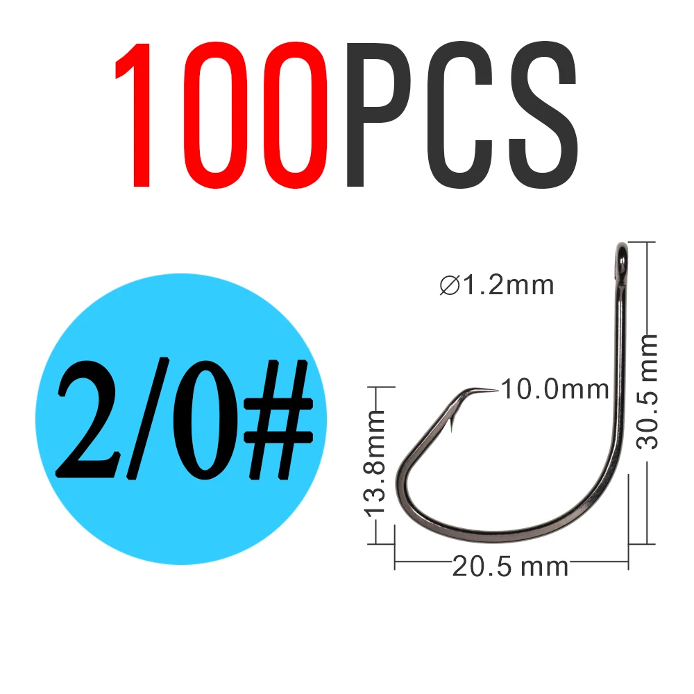 100pcs  Size 2I0