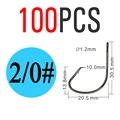 100pcs  Size 2I0