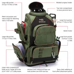 Mochila Bassdash táctica impermeable – Ligera multifuncional pesca