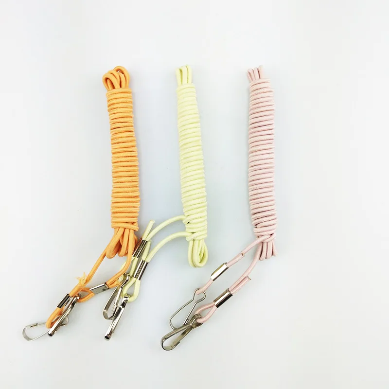 Protector de caña de pescar, cuerda de goma elástica, cordón de seguridad, herramienta multifunción para exteriores, J291, 1 ud. - imagen 3