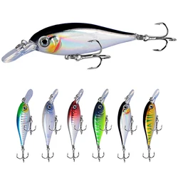 Crankbait señuelo duro con ojos 3D – Pececillos realistas para pesca