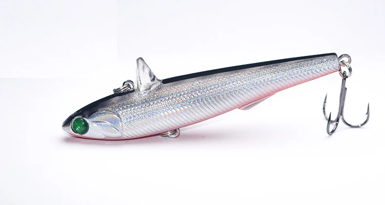 Señuelo de pesca, lápiz que se hunde, vibración, bolas de acero ruidosas, construcción en 9cm/14g, señuelos artificiales VIB, lubina mandarín - imagen 5