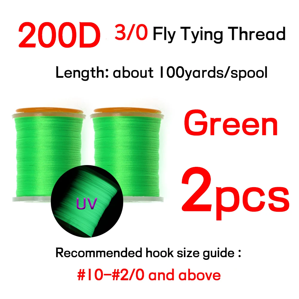 2pcs green