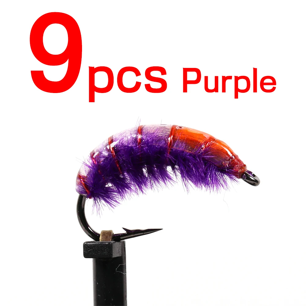 9pcs purple