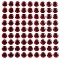 red 100pcs