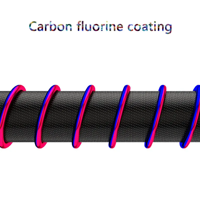 Línea de pesca de nailon de dos colores, hilo de fluorocarbono de 100/200/500m, monofilamento, línea principal, hilo invisible grande - imagen 4