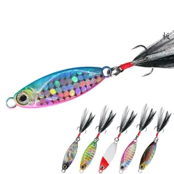 Jigbait vibración lenta metal fundido cebo duro para jigging caída