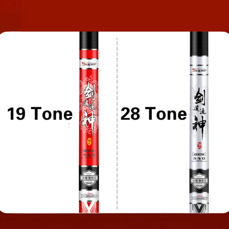 Caña De pescar De fibra De carbono para carpas, caña De pescar De 2,7 m-6,3 m, 19/28 Tonalty, Taiwán, Olta De Pesca, 46T - imagen 5