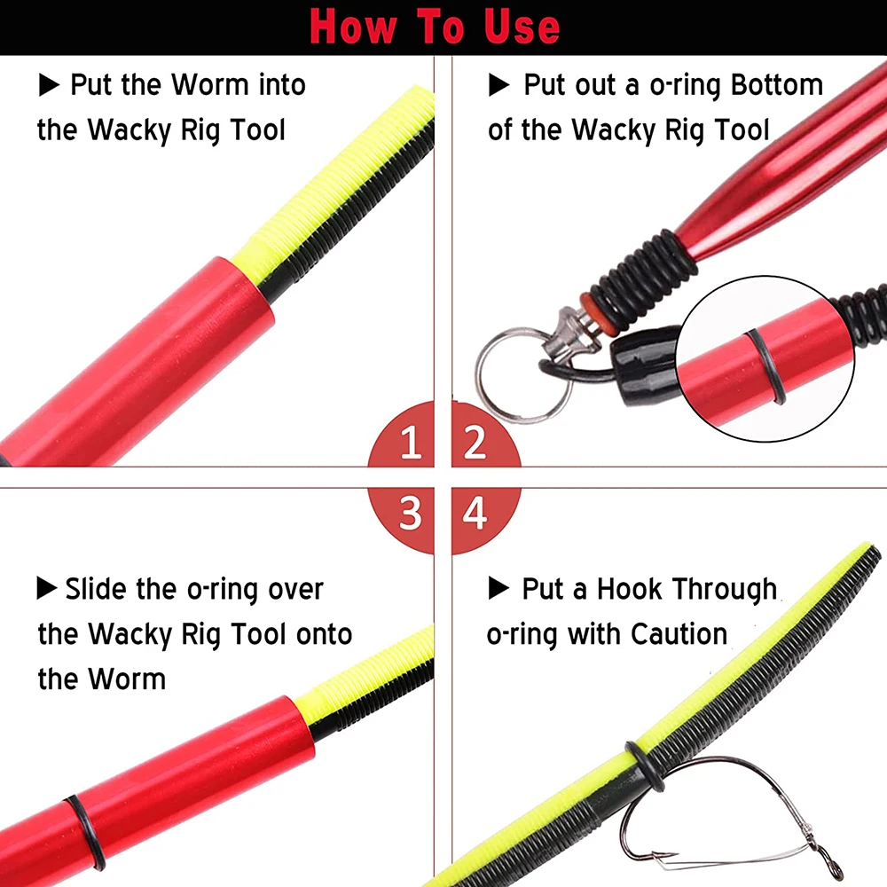 Kit de Señuelos de Pesca de gusano loco, 116 unidades, cebos de gusano suave, Kit de herramientas de pesca, juntas tóricas, truchas, lubinas, Jigging, kit de aparejos de señuelo - imagen 5