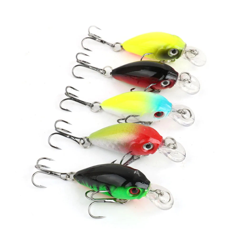 1 Uds Señuelos de Pesca Minnow hundimiento Wobbler Fishig carpa cebo duro Bait4.5cm5g Artificial Crankbait Jerk cebo Pesca aparejos de Pesca