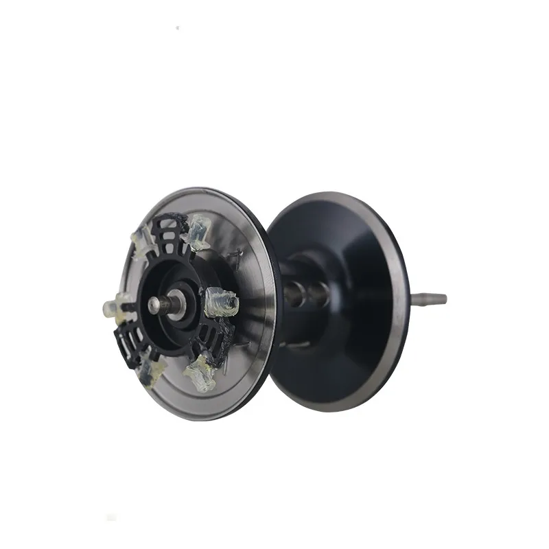 Bobina de balsa fundida, rueda de tambor con mango izquierdo/derecho, carrete de Pesca de Mar de fundición, 5 rodamientos de bolas, 8kg de potencia de arrastre, buque de Baitcasting de agua salada - imagen 5