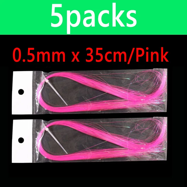 0.5mm 5packs pink