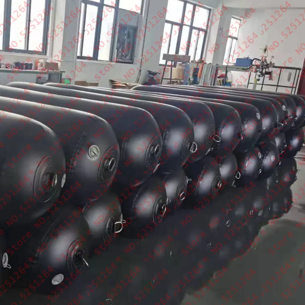 Guardabarros inflable para barco marino, parachoques de muelle con línea de suspensión, boquilla de conector de adaptador de válvula y mango de válvula, 18x48 pulgadas, a la venta - imagen 5