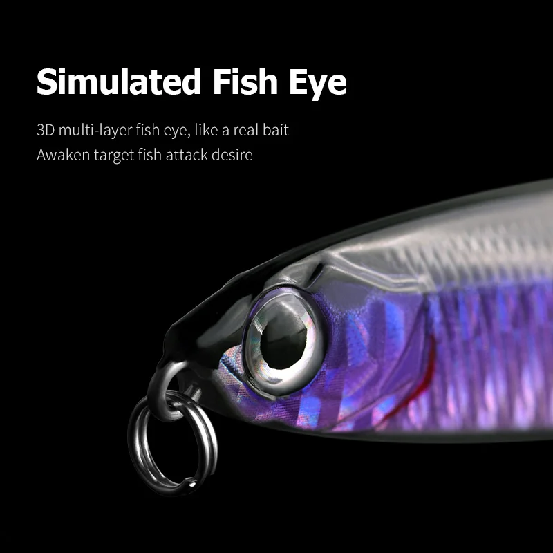 LINNHUE-señuelo de pesca de lápiz Minnow, lápiz de hundimiento, Wobblers, cebo duro, accesorios artificiales, jigging, 10g, 14g, 18g, 24g - imagen 2