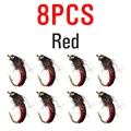 8pcs  Red