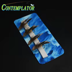 4 piezas 6 #   Patrón de serpentina clásico Muddler Minnow imitando escultura delgada agua dulce pesca de agua salada captura de moscas Steelhead