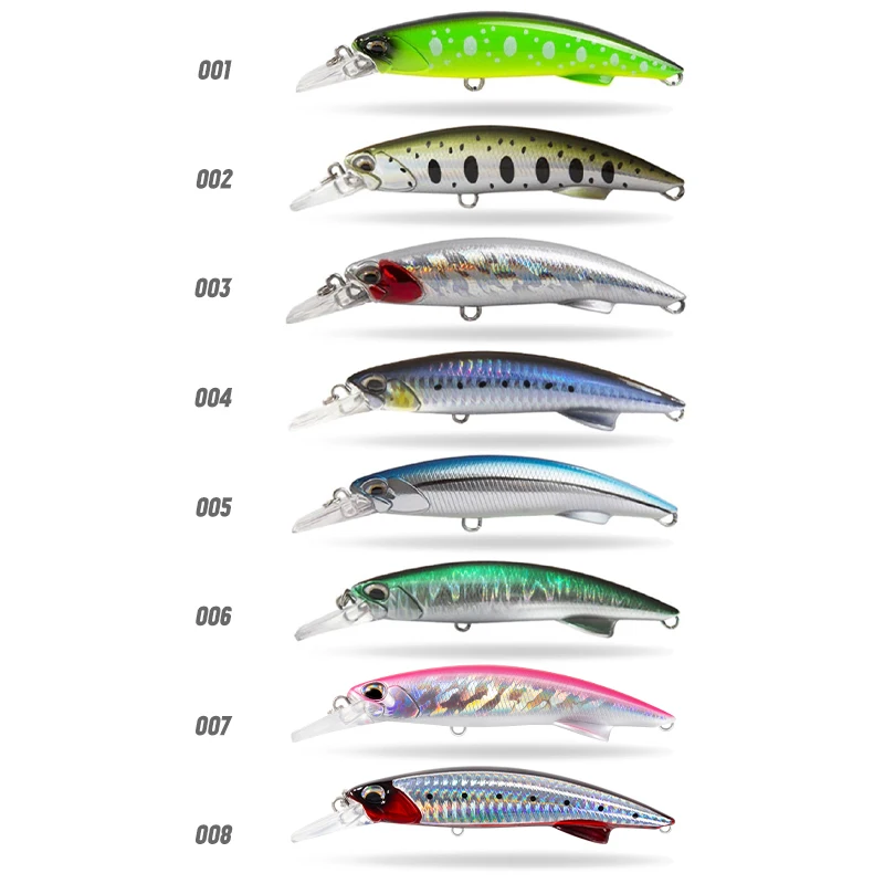 Señuelo de Pesca D1 de prueba rugosa Blazin, pececillo de peso pesado, 92mm/49g, 110mm/60g, cebo duro que se hunde, Wobblers para aparejos de Pesca - imagen 5