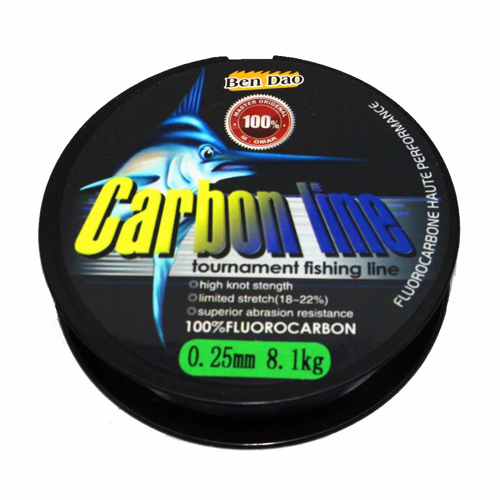 Línea de pesca de 100M, línea de bajo carbono, monofilamento súper fuerte, calidad de fluorocarbono, pesca de carpa de agua salada, línea de pesca - imagen 3