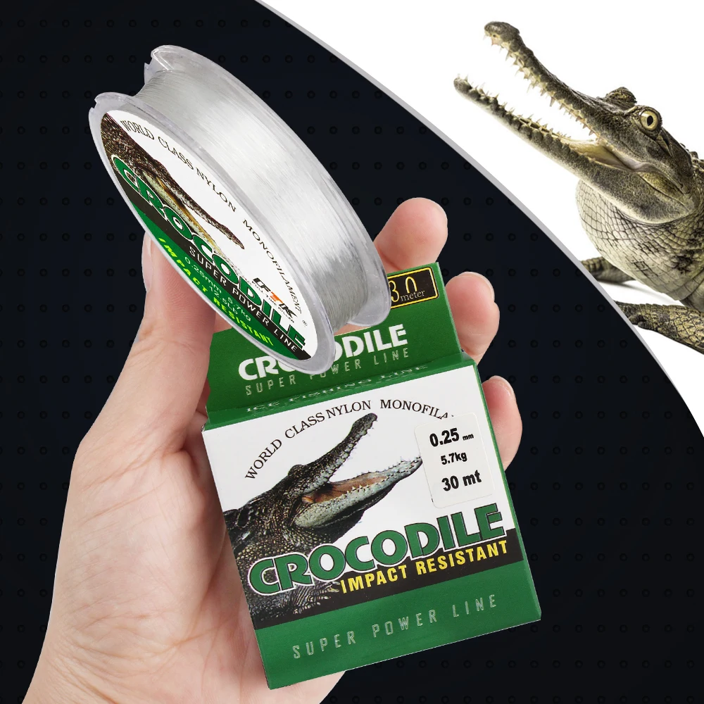 Línea de nailon para pesca en hielo FTK, 0,08 MM-0,25 MM, 2,9-12,5 LB, 1,3 kg-5,7 kg, línea líder de marca fuerte, línea de pesca transparente, accesorios de Peche - imagen 5