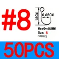 50pcs size 8