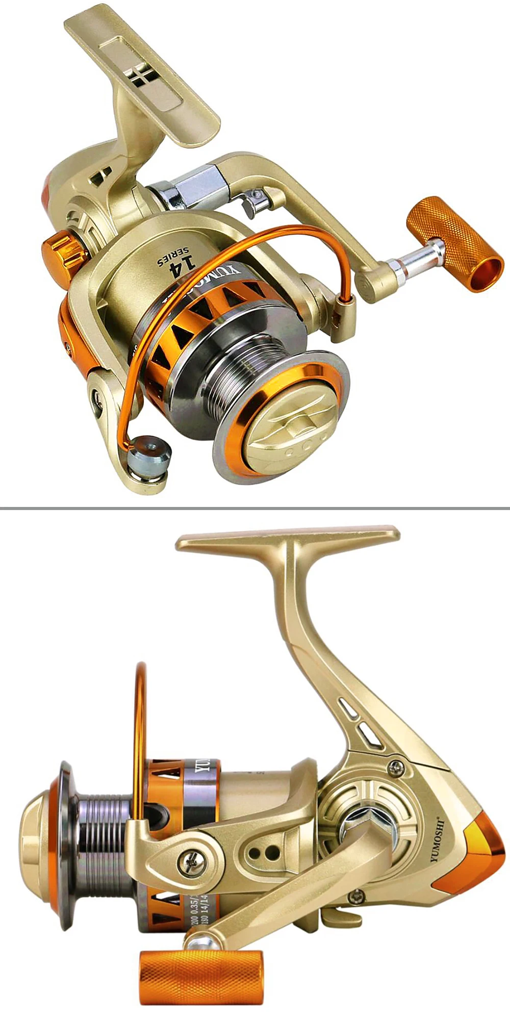 Este carrete de pesca de alto rendimiento combina durabilidad y precisión para experiencias de pesca óptimas