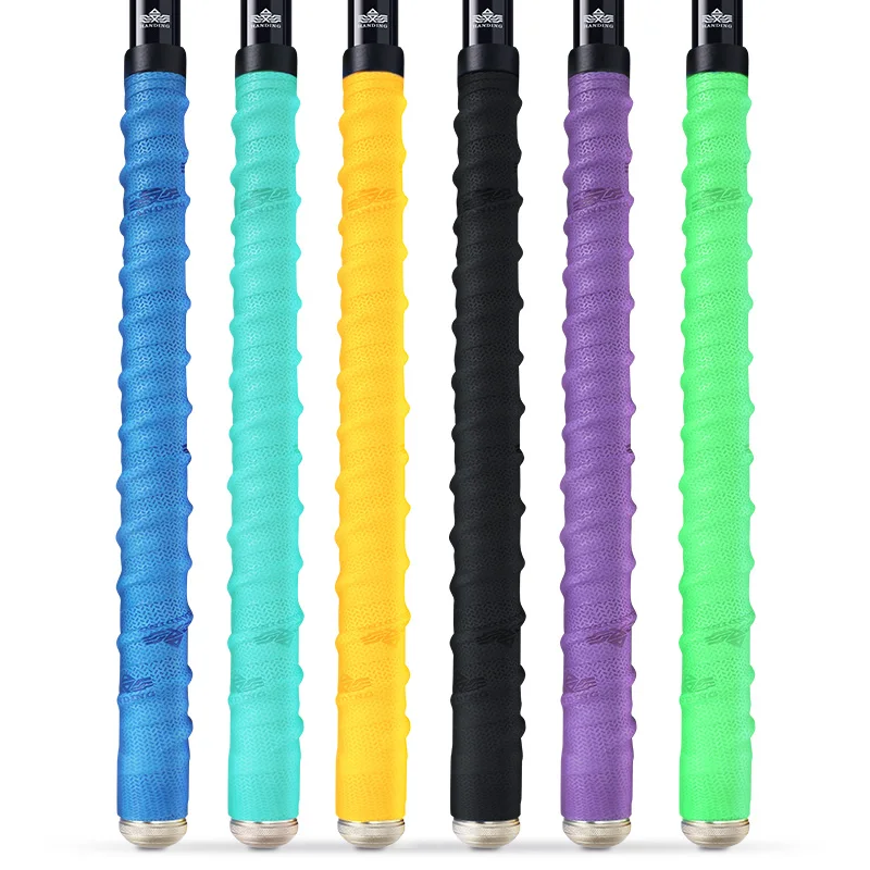 Correa de envoltura para MANGO de caña de pescar, cinturón absorbente para el sudor, antideslizante, alargar, envolver la raqueta, 2 unidades, 150cm - imagen 3