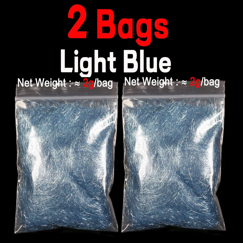 2 bags light blue