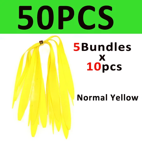 Yellow 50pcs