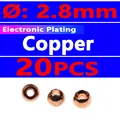 20pcs copper 2.8