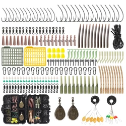 Kit Accesorios Pesca de Carpa – Ganchos, Giratorios y Señuelos