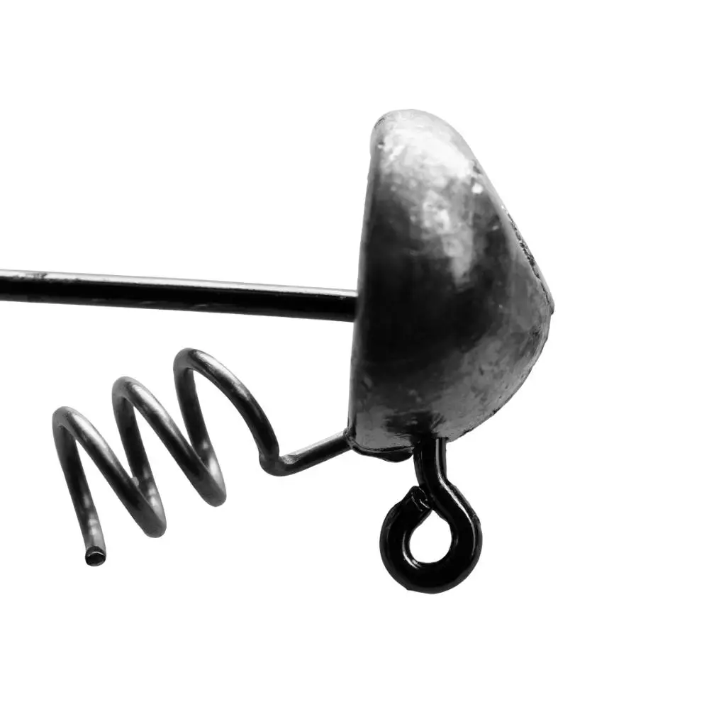 THKFISH 5 uds Jig Head Ned anzuelos 5g 7g 10g cabeza de seta anzuelos de pesca para señuelo suave cerradura de resorte anzuelos ponderados para lubina - imagen 3