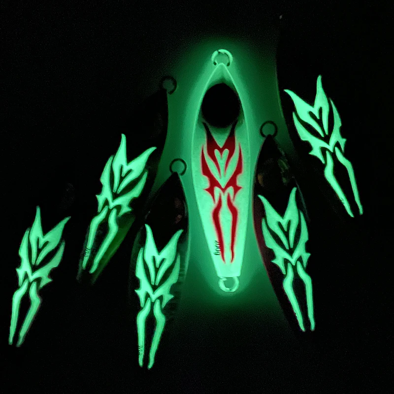 OBSESSION-anzuelos de pesca, 80g-200g, Japón, lanzamiento lento, plantilla de Metal, orilla, Jigging lento, cuchara, besugo, Lucio, aparejos de pesca - imagen 5