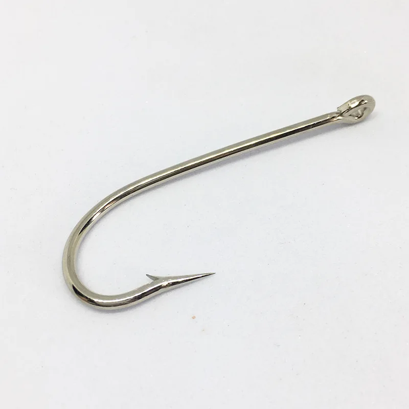 Anzuelos Jig Head vástago largo con anillo – Pesca de lubina - imagen 3