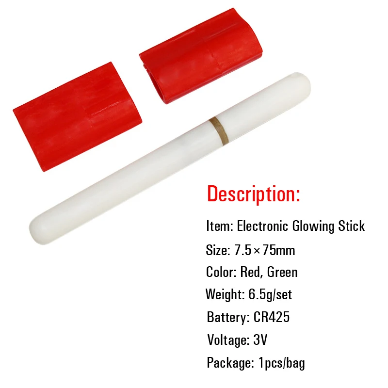 Barra de luz LED para pesca nocturna, barra luminosa electrónica impermeable, flotador, aparejos, accesorio - imagen 2