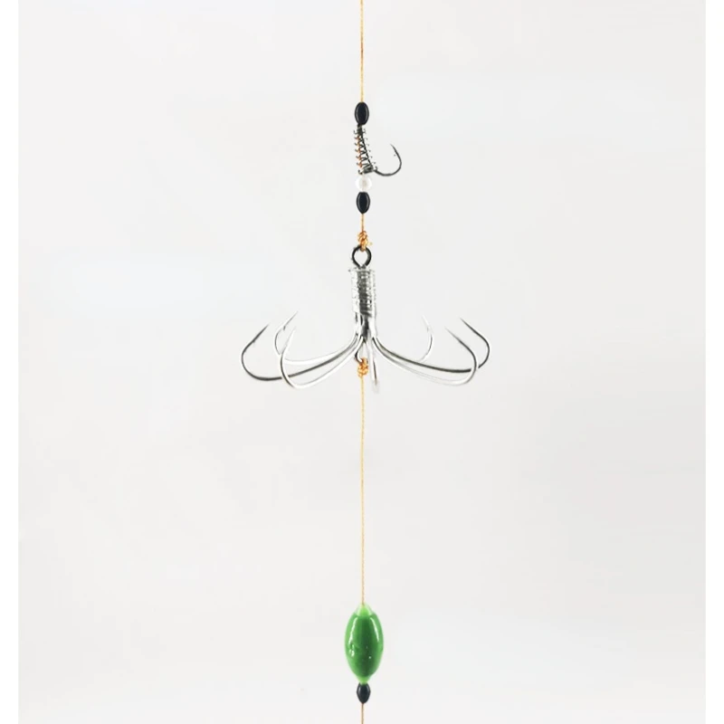 Anzuelos De Pesca De carpa De acero al carbono, 5 unidades, Anzuelos De explosión, Anzuelos De anclaje De púas, aparejos De Pesca De Mar - imagen 5